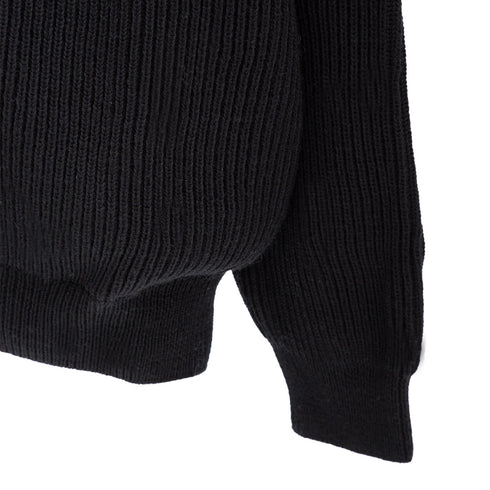 Amomento Full Needle Blouson Black AM24FW02CD Degli Uberti